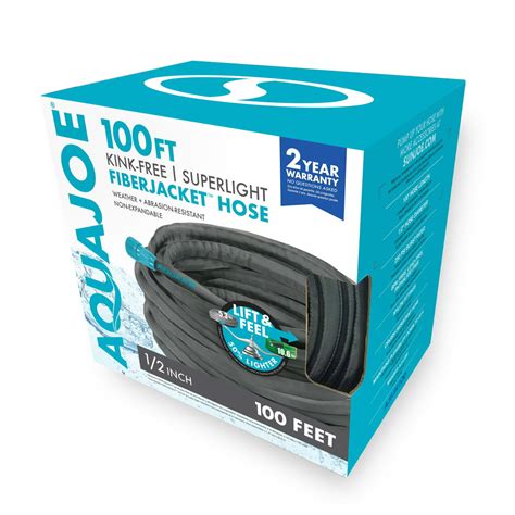 aqua joe hose 100ft|aqua joe kink free hose.